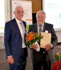 v.l.n.r. Dr. Erwin Hasenpusch, Uwe Branding